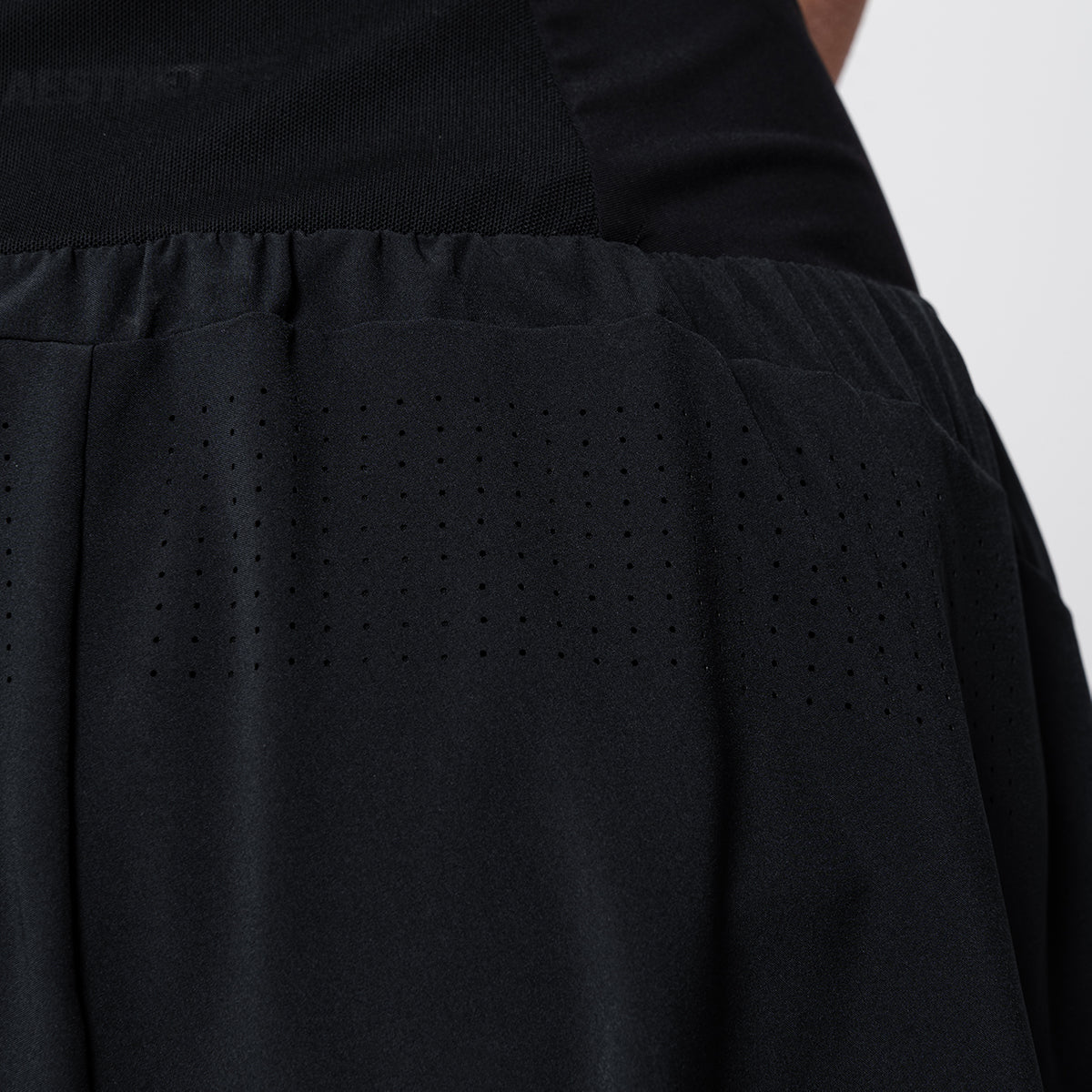 Image of Activewear 2in1 Color Block Running Shorts for Women