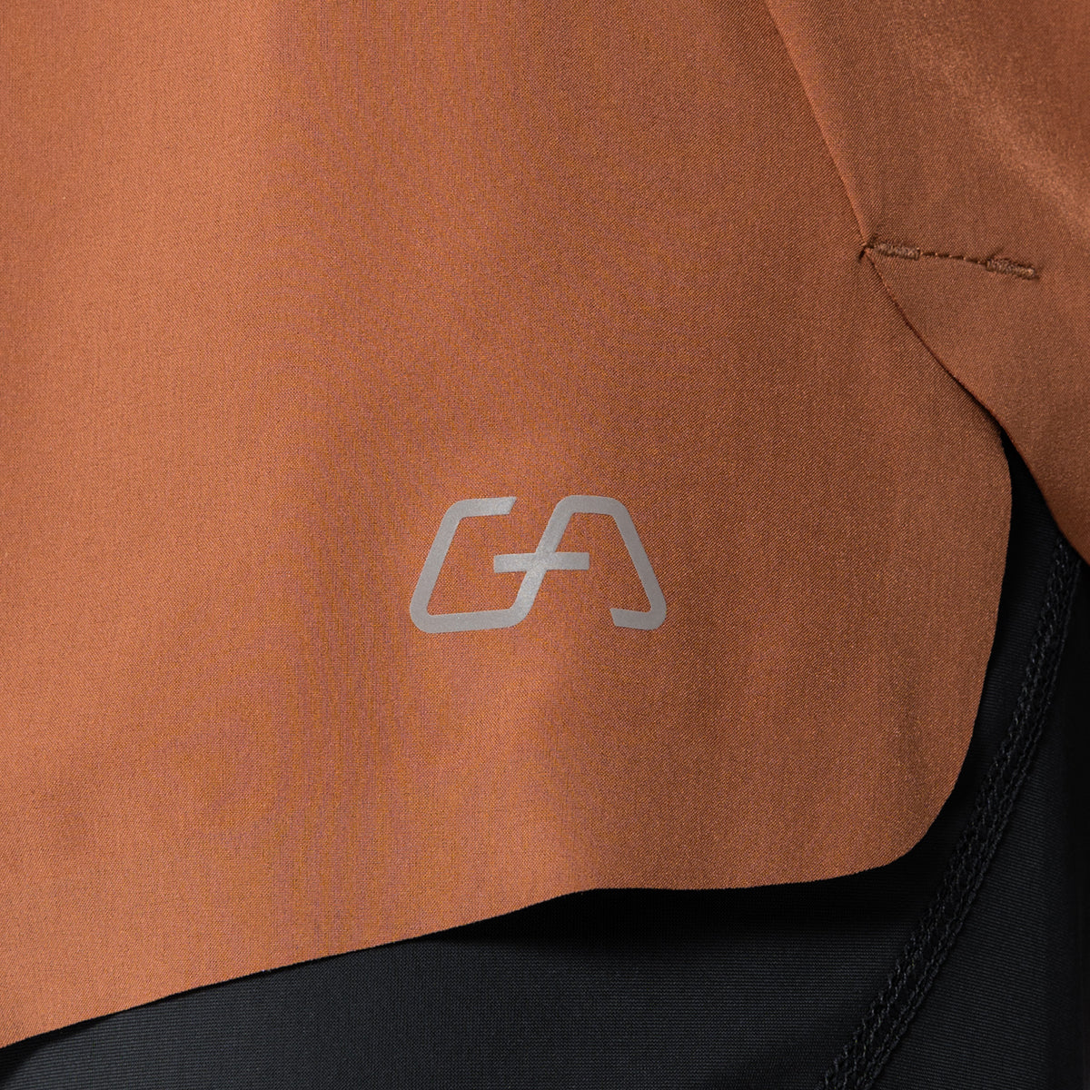 Image of Activewear 2in1 Color Block Running Shorts for Women