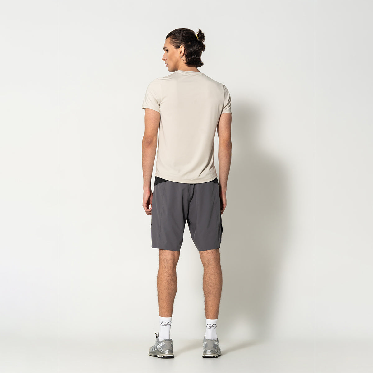 Image of Activewear Performance T Shirt breathable mesh blocking for Men