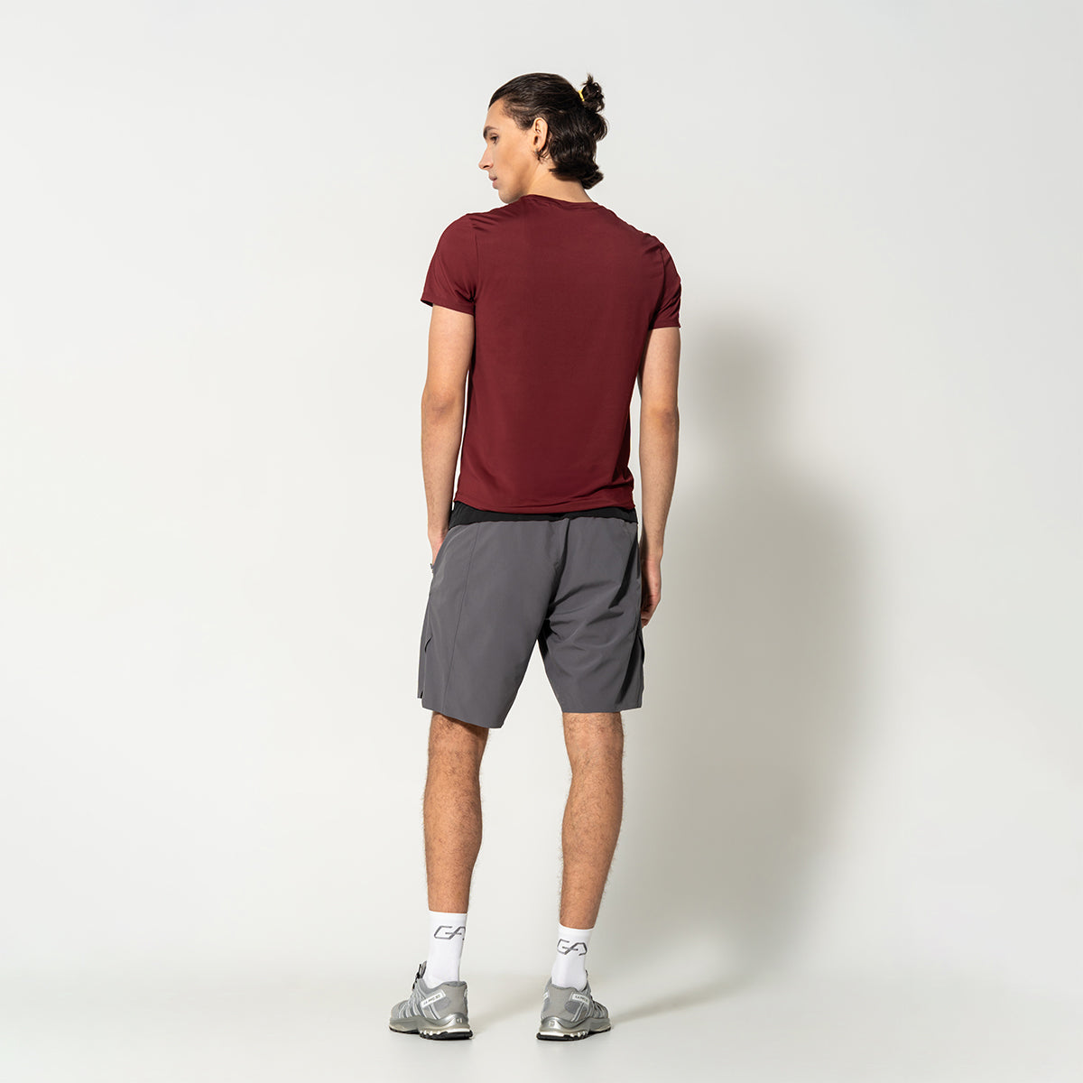 Image of Activewear Performance T Shirt breathable mesh blocking for Men