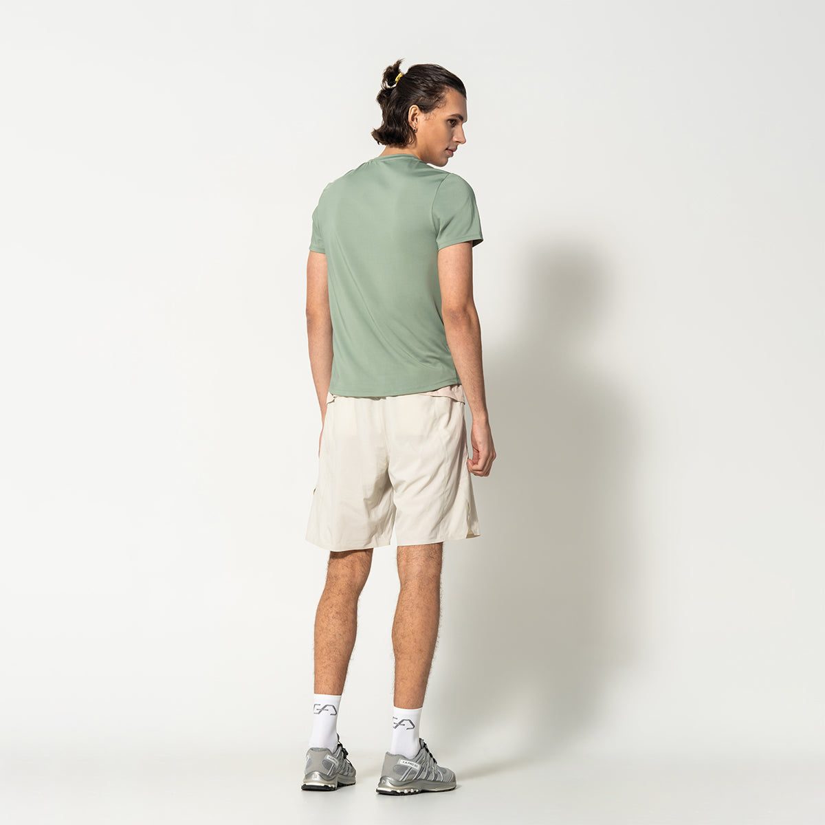 Activewear Performance T Shirt breathable mesh blocking for Men