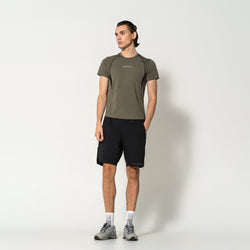 Image of Activewear Performance T Shirt breathable mesh blocking for Men