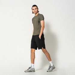 Image of Activewear Performance T Shirt breathable mesh blocking for Men