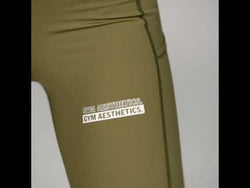 Image of Activewear Workout Cropped Leggings for Women