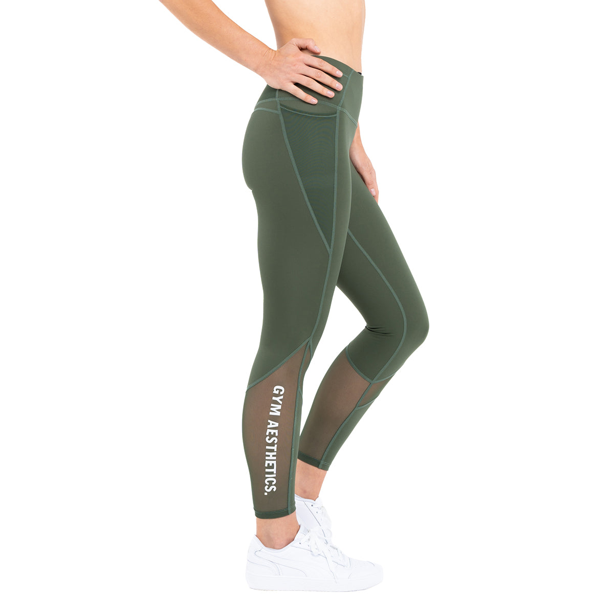 Image of Training Mighty Tech Mesh Leggings for Women